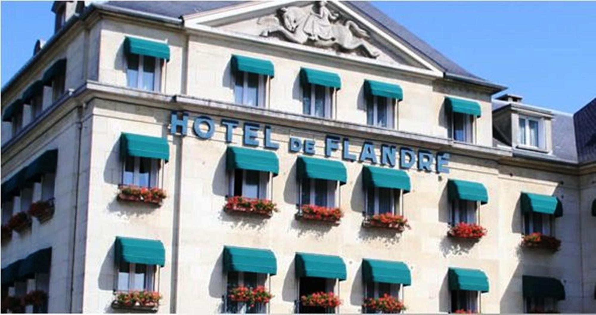 Hotel De Flandre Compiègne Exterior foto